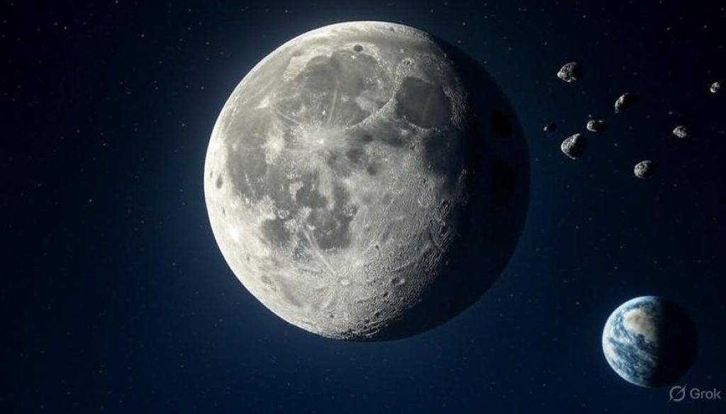 How the Moon Could Protect Earth from Dangerous Asteroids
